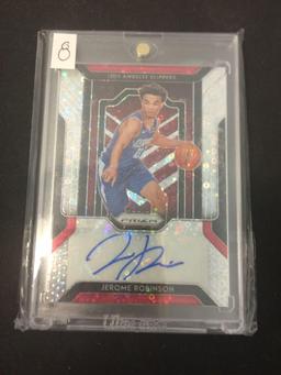 2018-19 Panini Prizm Jerome Robinson Clippers Rookie Autograph Basketball Card