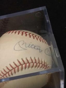 Authentic MLB Mickey Mantle Signed Autograph Baseball - Sweet Spot!