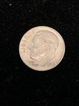 1964 United States Roosevelt 90% Silver Dime