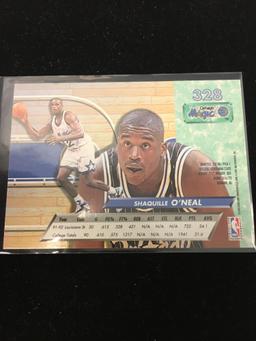 1992-93 Ultra Shaquille O'Neal Rookie Basketball Card