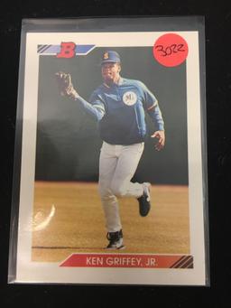 1992 Bowman #100 Ken Griffey Jr. Mariners Baseball Card