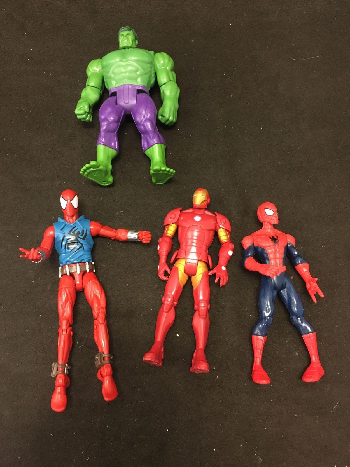 4 Count Avengers Action Figures Lot