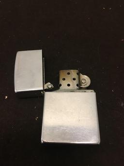 Silver Zippo Lighter