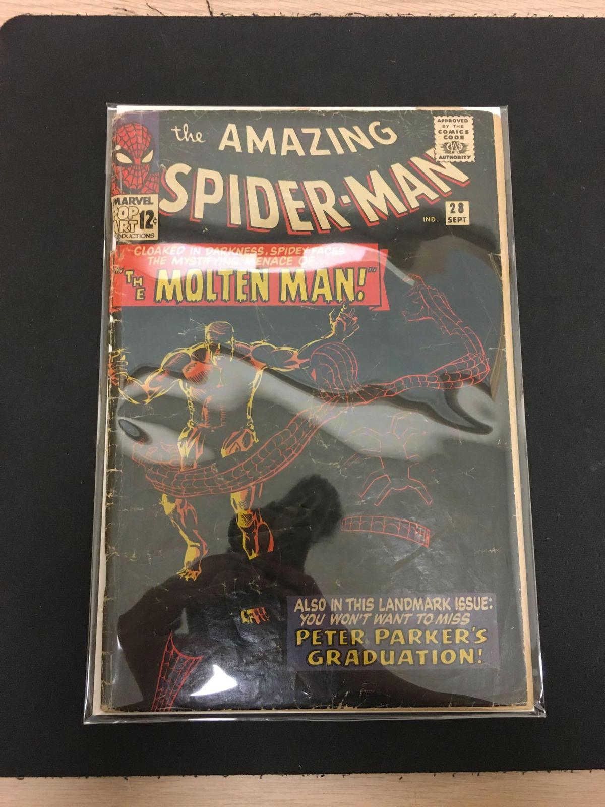 The Amazing Spider-Man #28 Comic Book from Estate Collection
