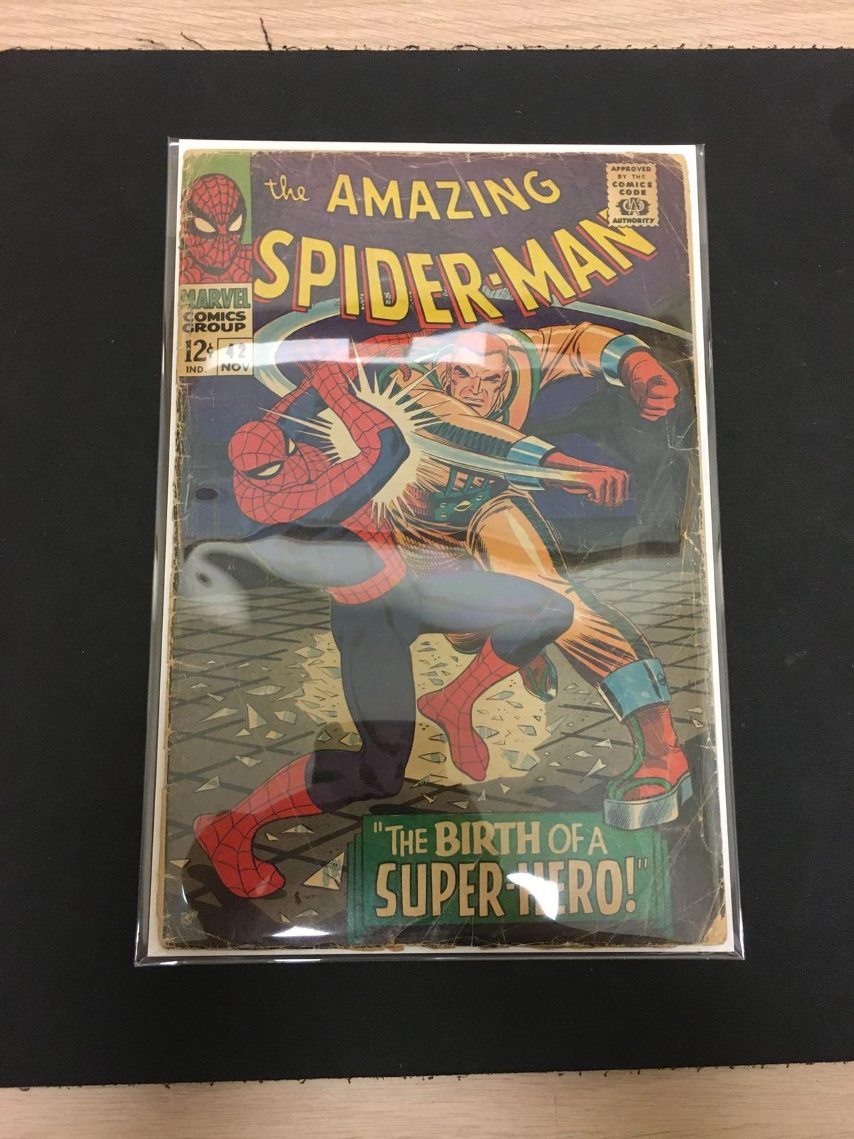 The Amazing Spider-Man #42 Comic Book from Estate Collection