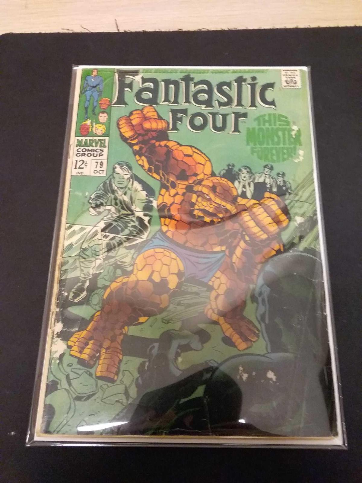 The Fantastic Four #79 Comic Book from Estate Collection