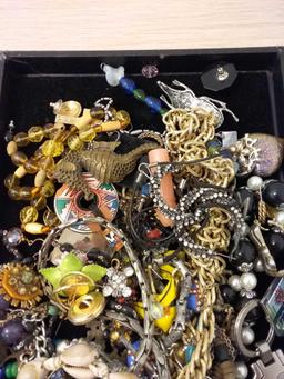 Lot of Unsearched Vintage Costume Jewelry from Estate