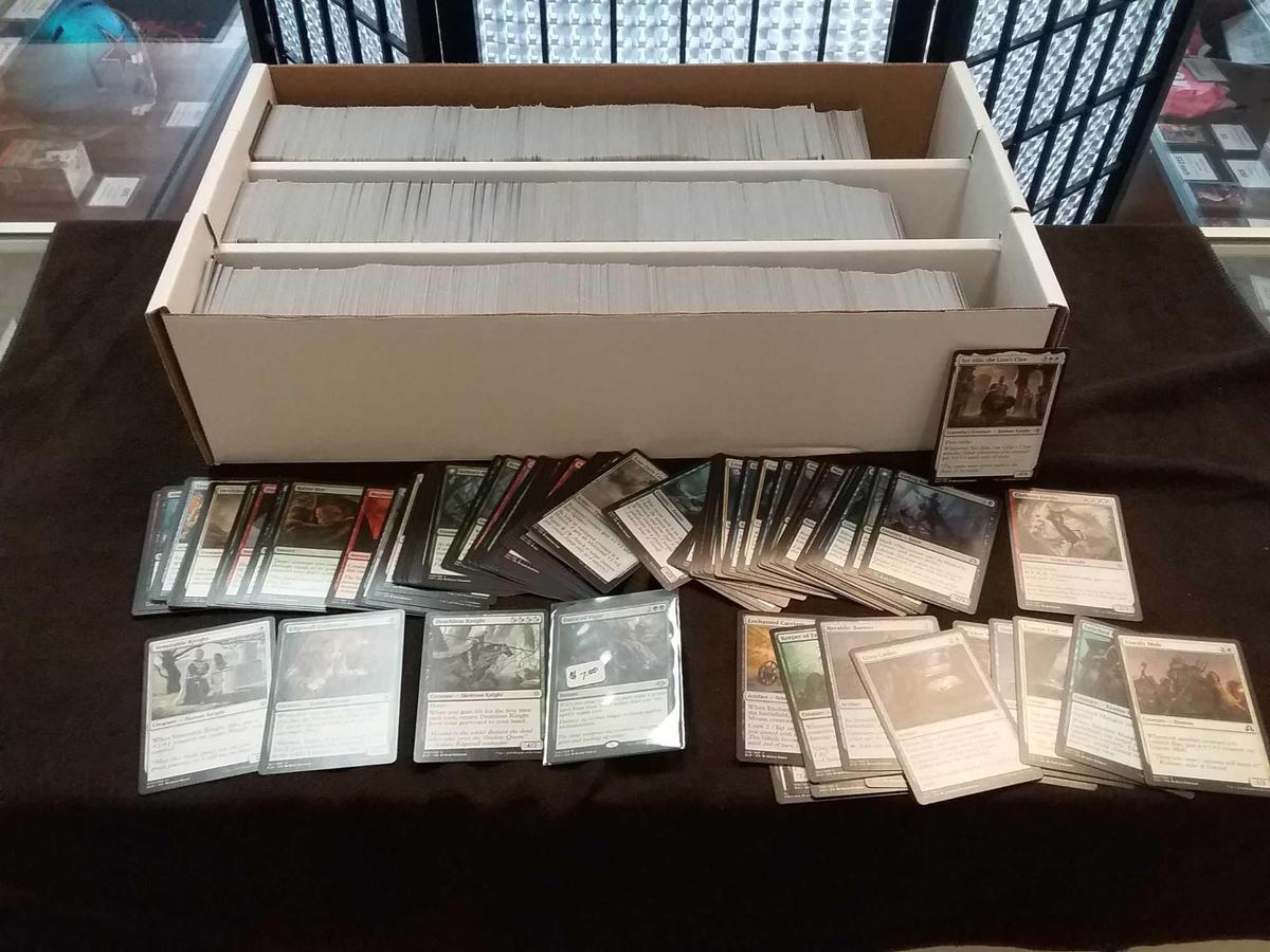 Estate 3 Row Box Full of Magic The Gathering MTG Trading Cards