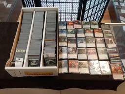 Estate 3 Row Box Full of Magic The Gathering MTG Trading Cards