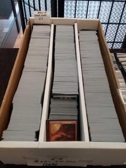 Estate 3 Row Box Full of Magic The Gathering MTG Trading Cards