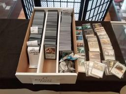 Estate 3 Row Box Full of Magic The Gathering MTG Trading Cards