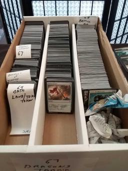 Estate 3 Row Box Full of Magic The Gathering MTG Trading Cards