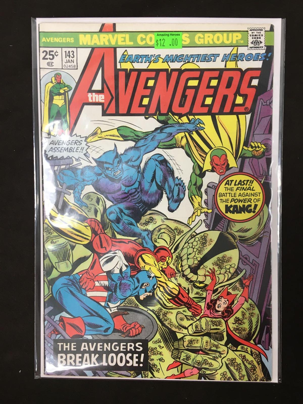 Avengers #143 Comic Book from Amazing Collection