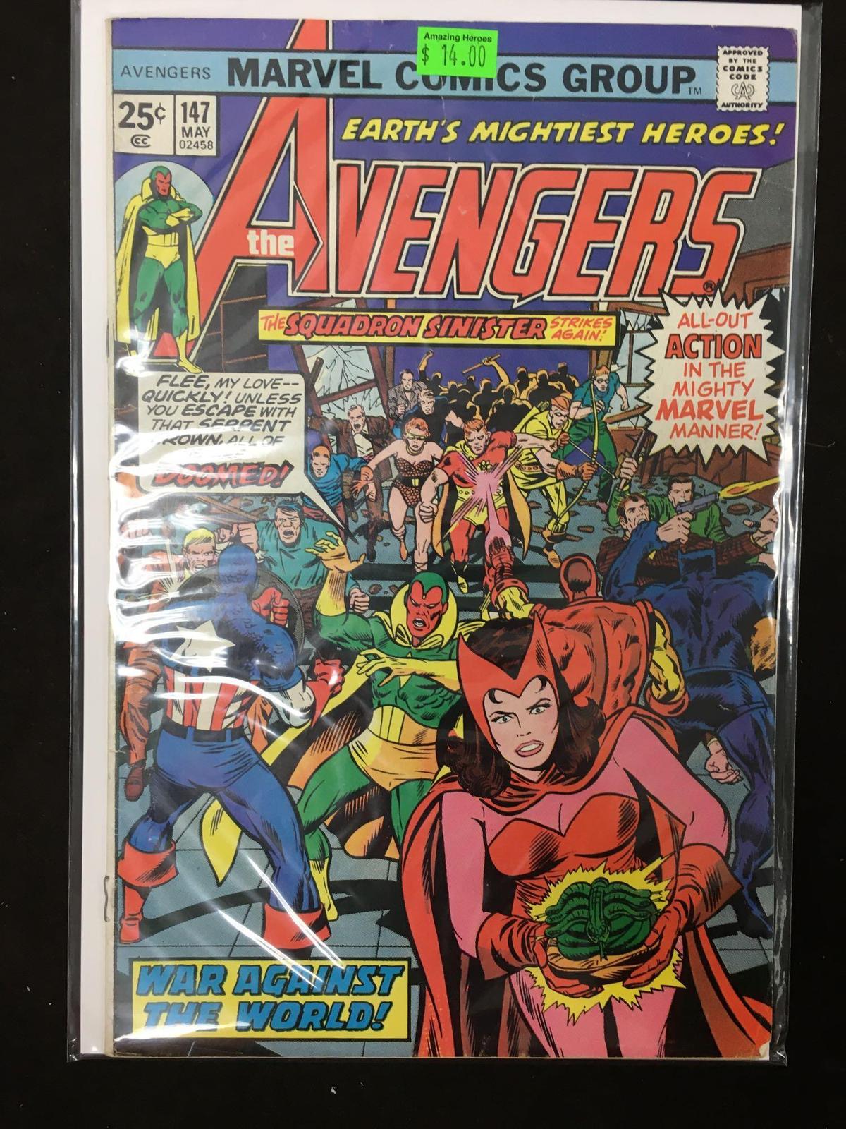 Avengers #147 Comic Book from Amazing Collection