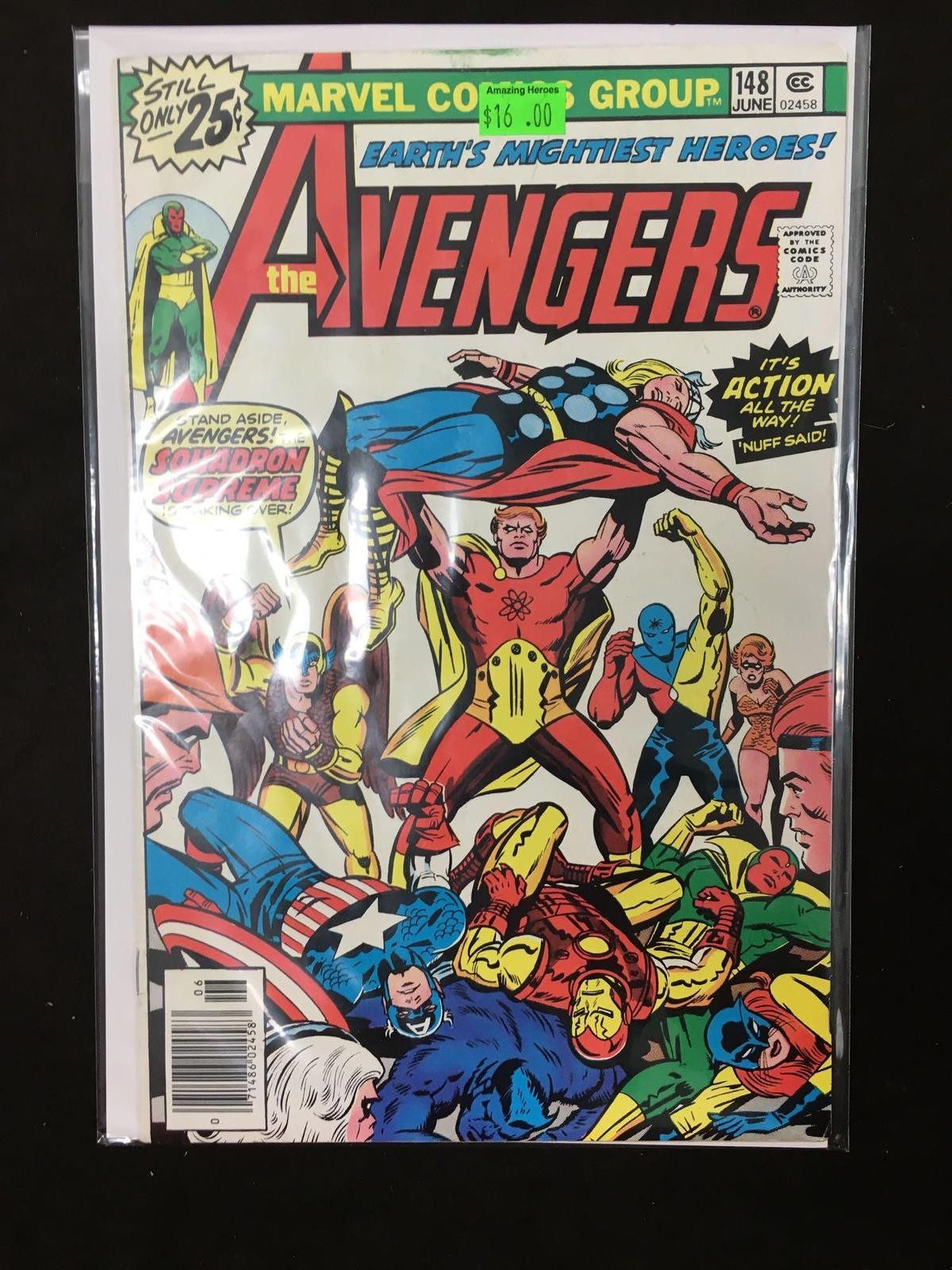 Avengers #148 Comic Book from Amazing Collection