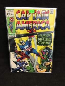 Captain America #123 Comic Book from Amazing Collection