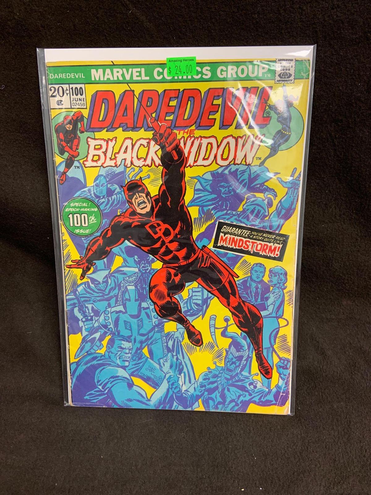 Daredevil and the Black Widow #100 Comic Book from Amazing Collection