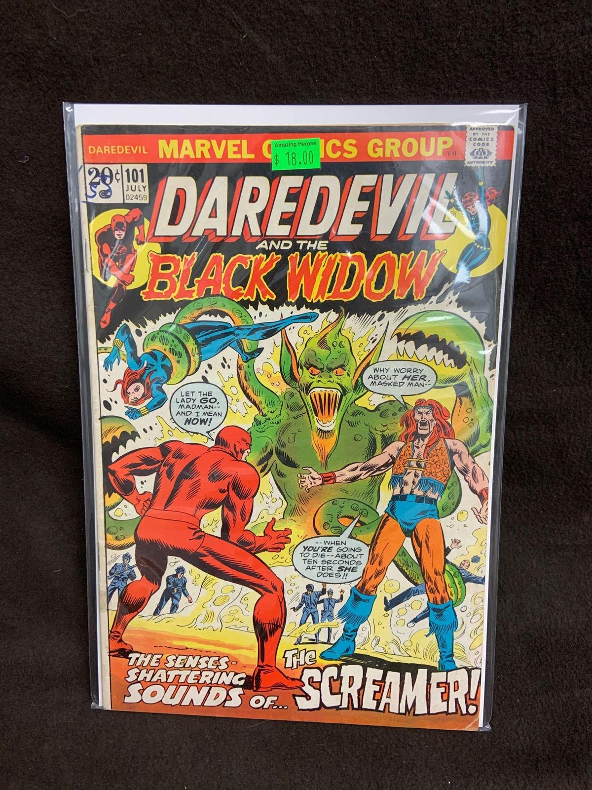 Daredevil and the Black Widow #101 Comic Book from Amazing Collection