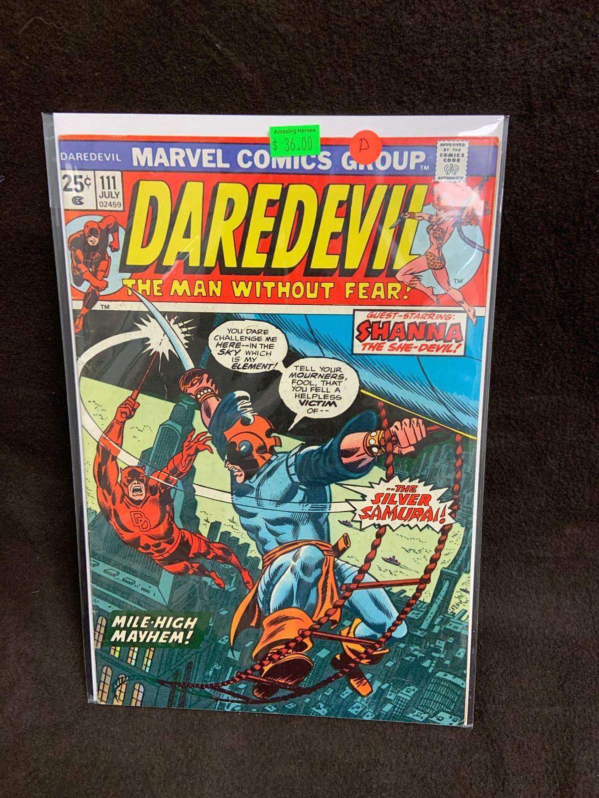 Daredevil #111 Comic Book from Amazing Collection D