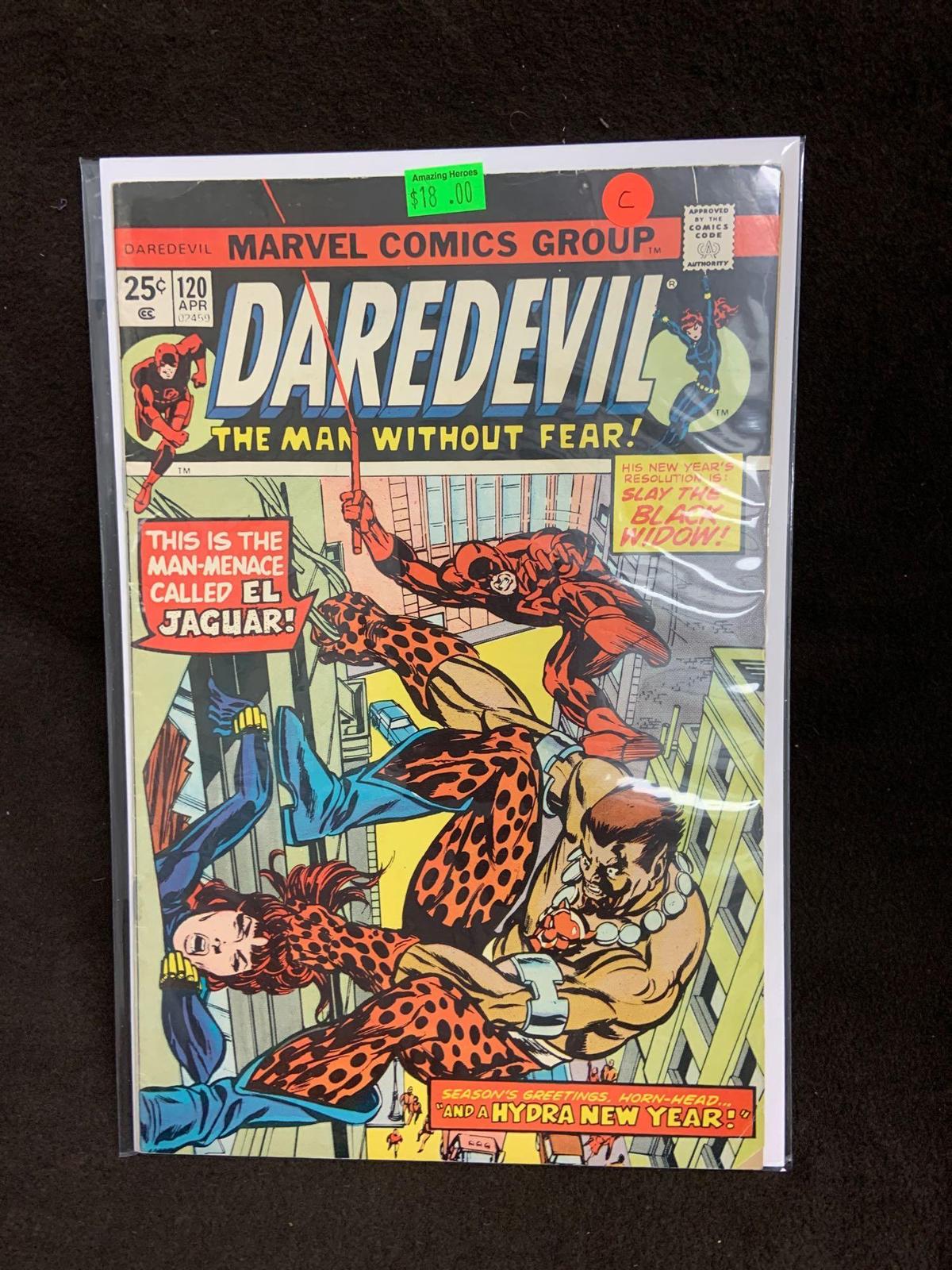 Daredevil #120 Comic Book from Amazing Collection C