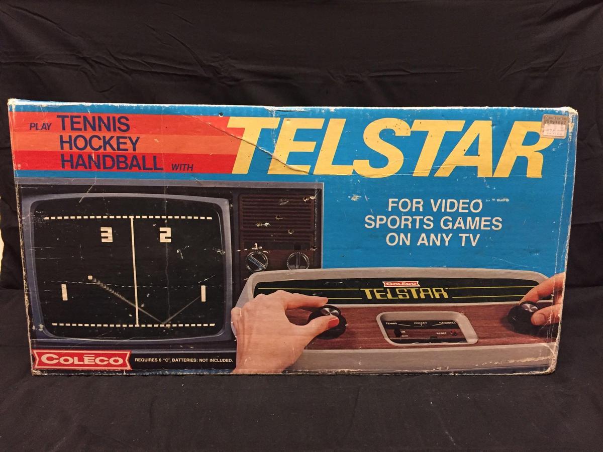 Vintage Telstar Vintage Video Game System with Original Box - Untested