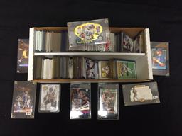 2 Row Box of Mixed Sports Cards - Inserts, Stars, Numbered, Vintage & More