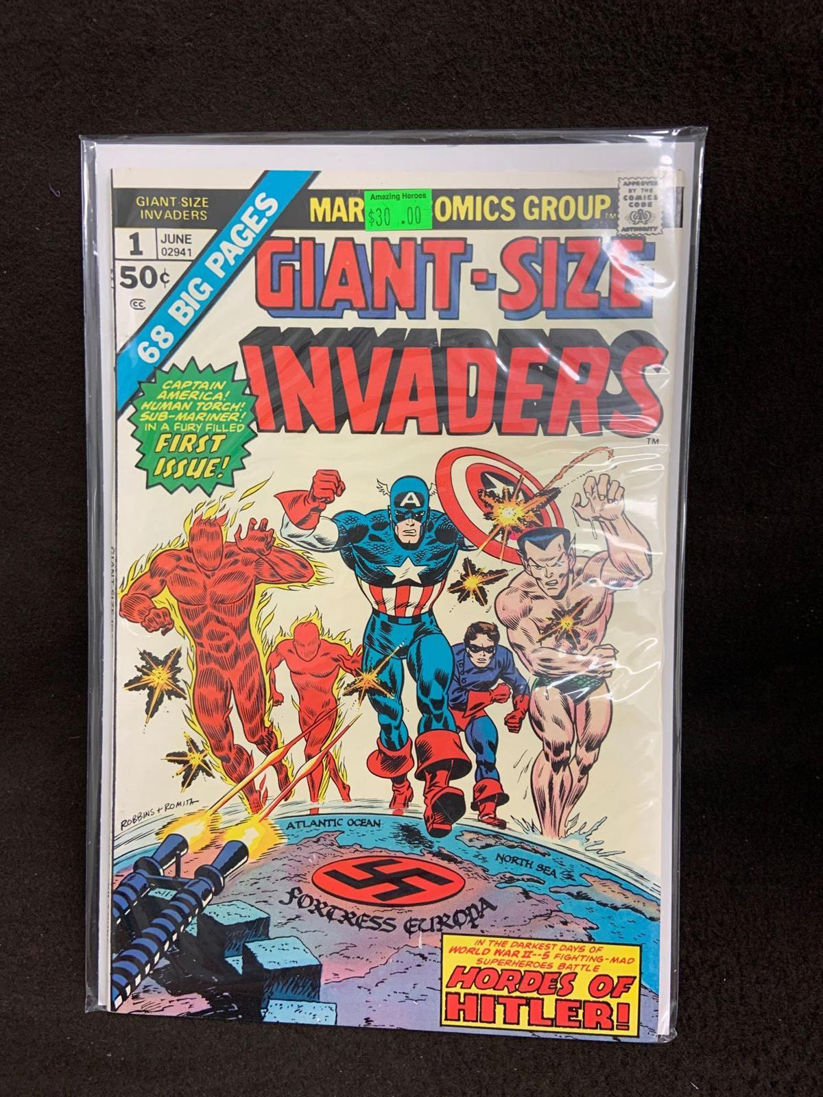 Giant Size Invaders #1 Vintage Comic Book from Amazing Collection