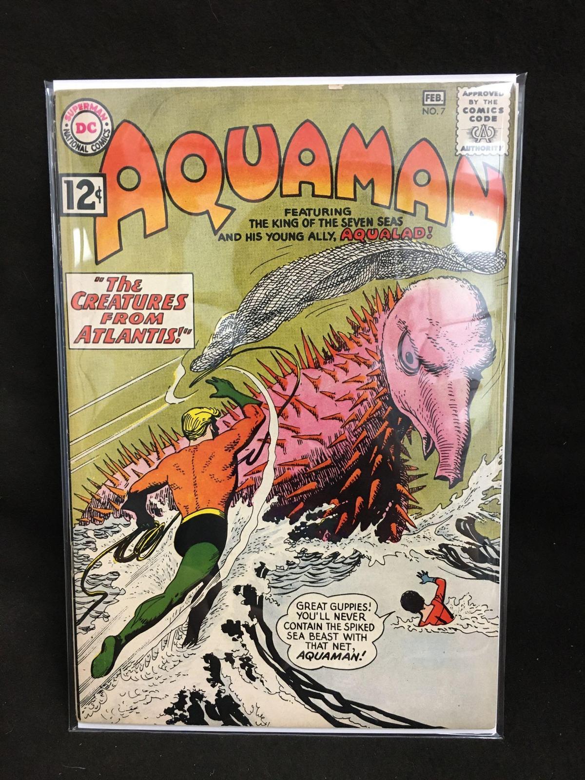 Aquaman #7 Vintage Comic Book - ATTIC FIND!