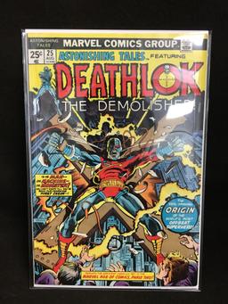 Astonishing Tales Featuring Deathlok #25 Vintage Comic Book - ATTIC FIND!