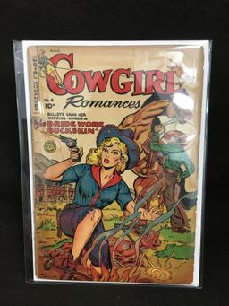 Cowgirl Romances #4 Vintage Comic Book - ATTIC FIND!