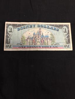 1989 Disney Dollar with Mickey Mouse from Collection