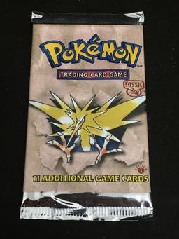 POKEMON Fossil 1st Edition SEAL Booster Pack RARE