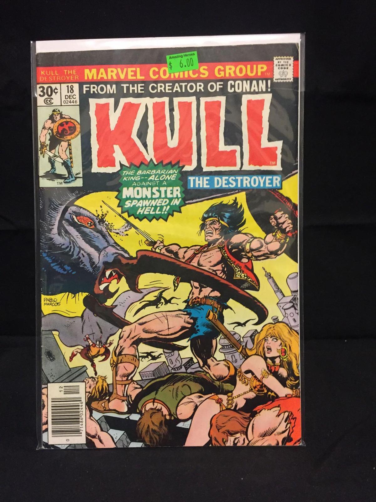 Kull The Destroyer #18 Vintage Comic Book from Amazing Collection