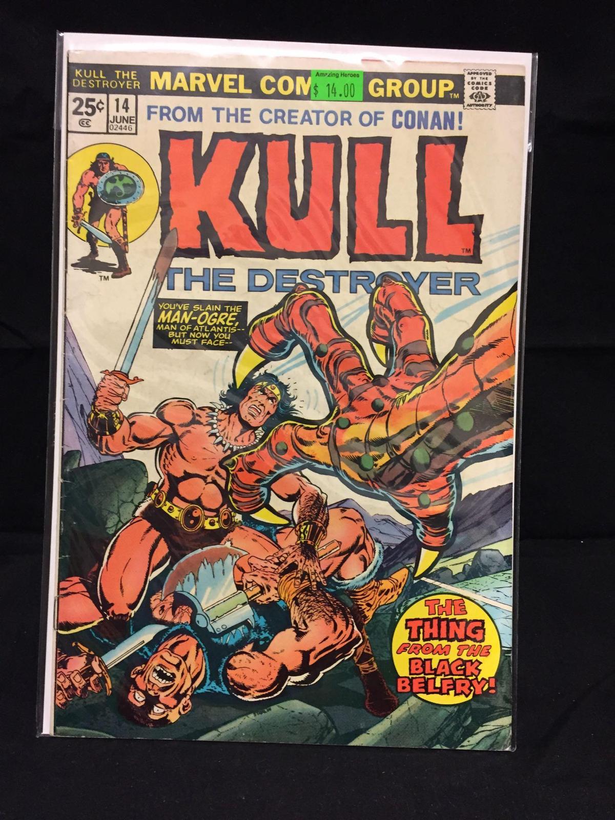 Kull The Conquerer #14 Vintage Comic Book from Amazing Collection