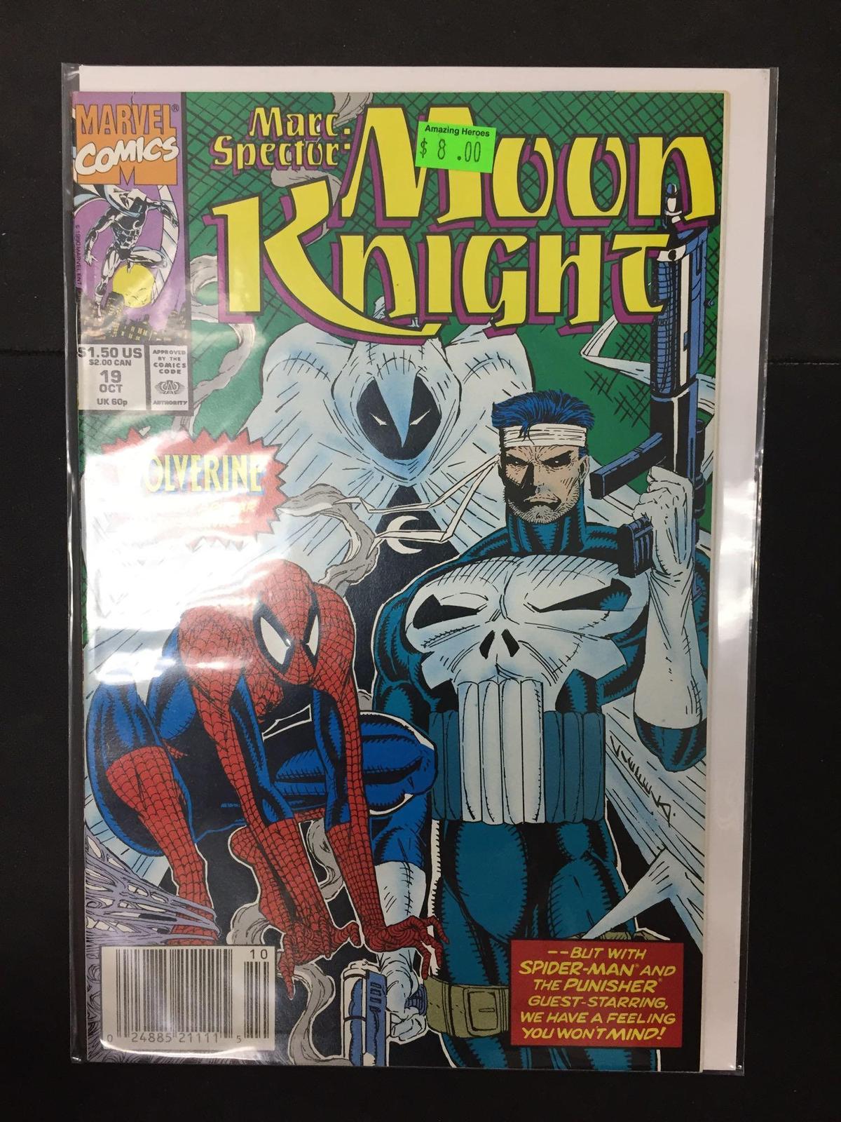 Marc Spector: Moon Knight #19 Comic Book from Amazing Collection