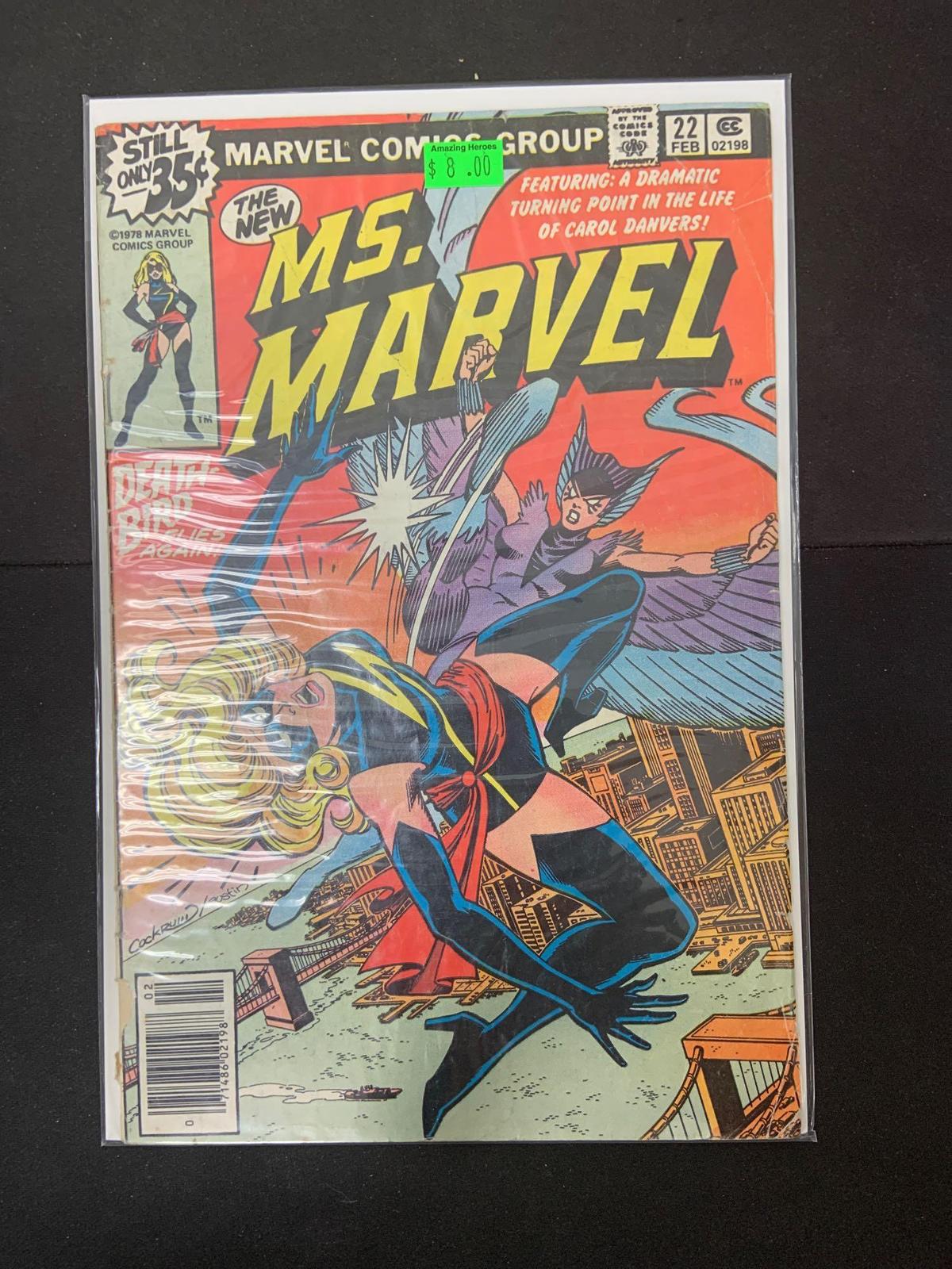 Ms. Marvel #22 Comic Book from Amazing Collection