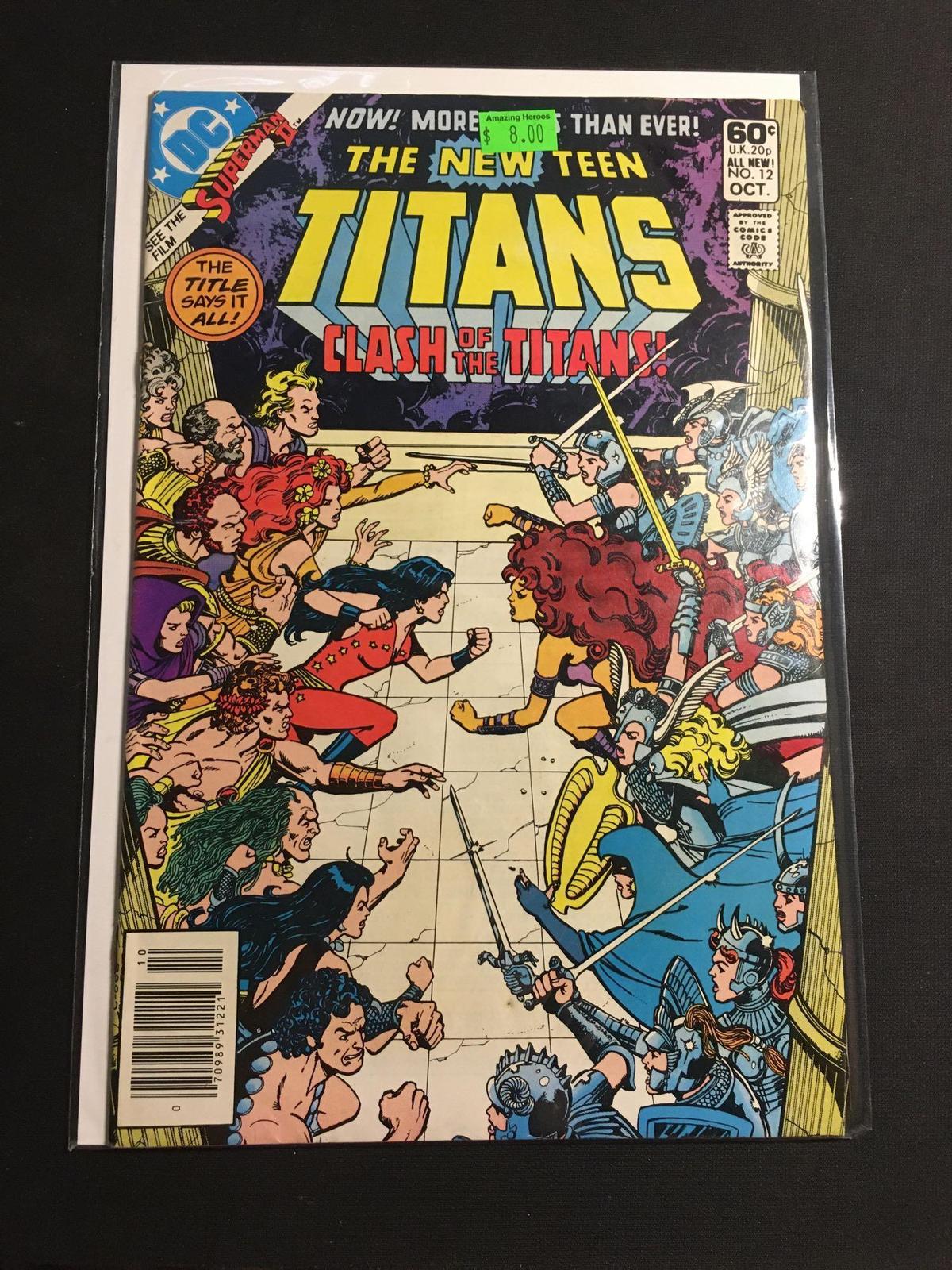 The New Teen Titans #12 Comic Book from Amazing Collection B