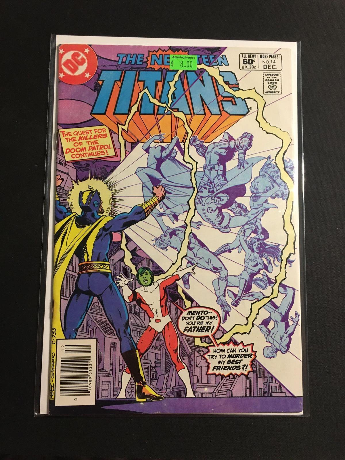 The New Teen Titans #14 Comic Book from Amazing Collection