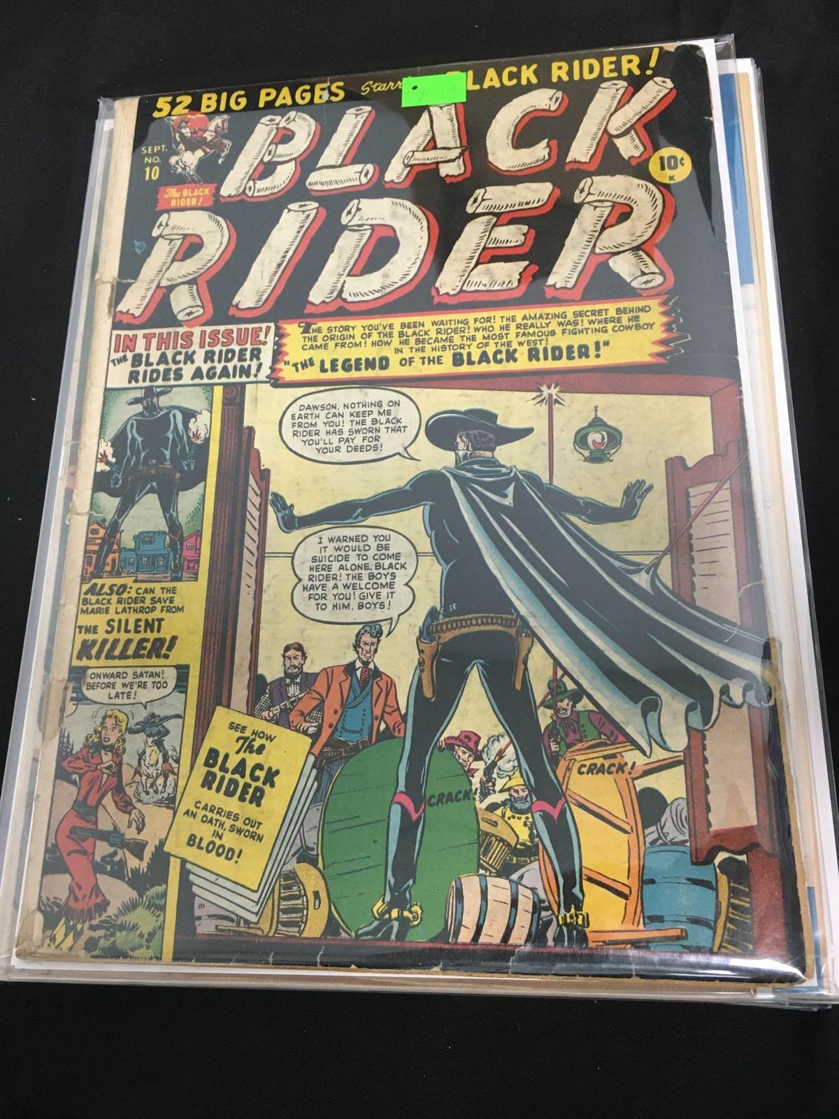 Black Rider #10 Vintage Comic from Amazing Golden Age Collection