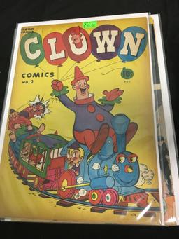 Clown Comics #2 Vintage Comic from Amazing Golden Age Collection