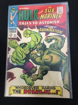 Tales to Astonish (Sub Mariner and Hulk) #91