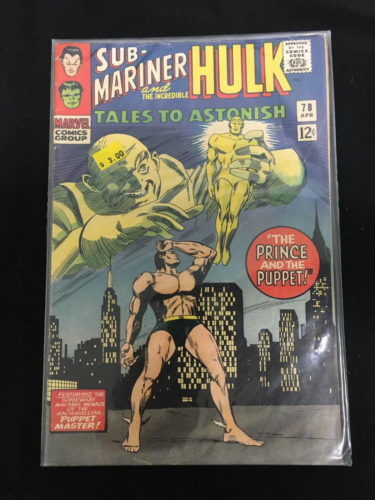 Tales to Astonish (Sub Mariner and Hulk) #78