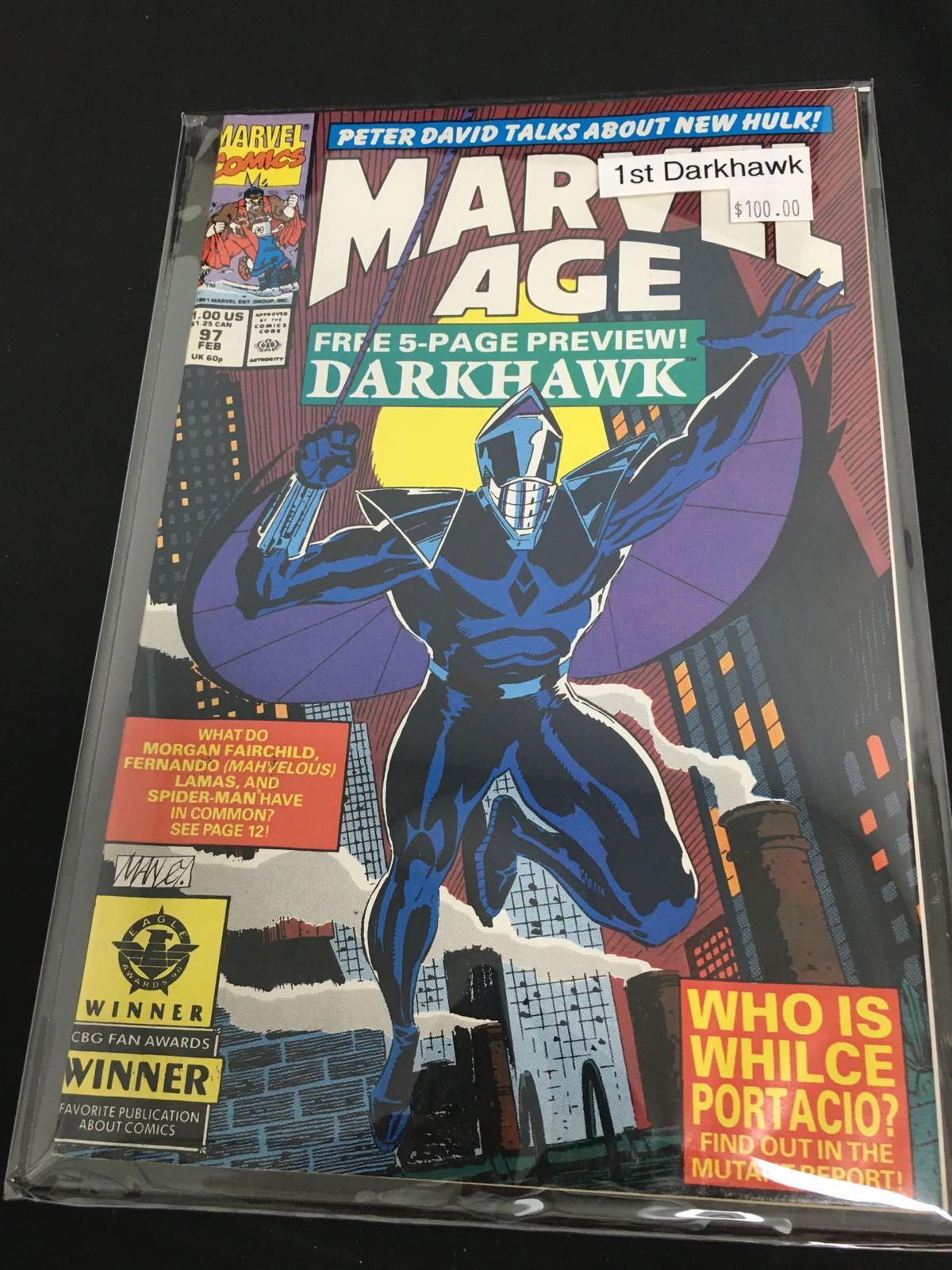 Marvel Age #97 Comic Book from Amazing Collection