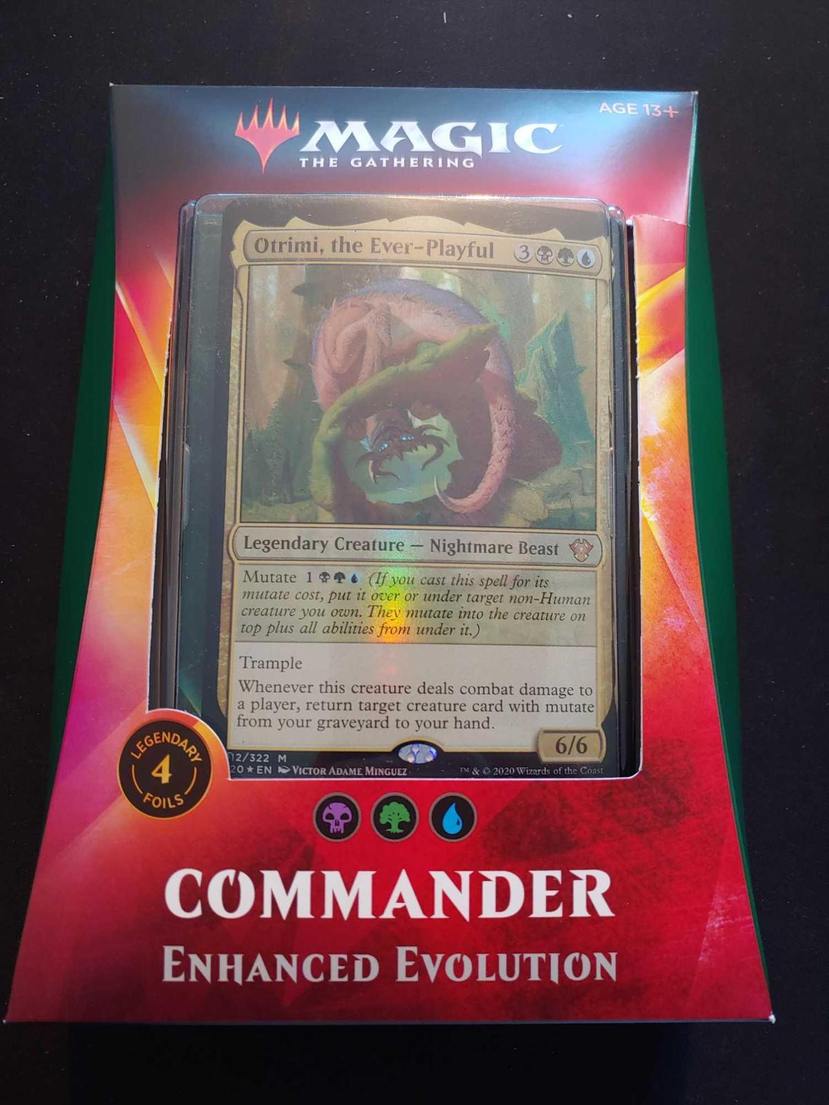 Magic the Gathering Commander Enhanced Evolution