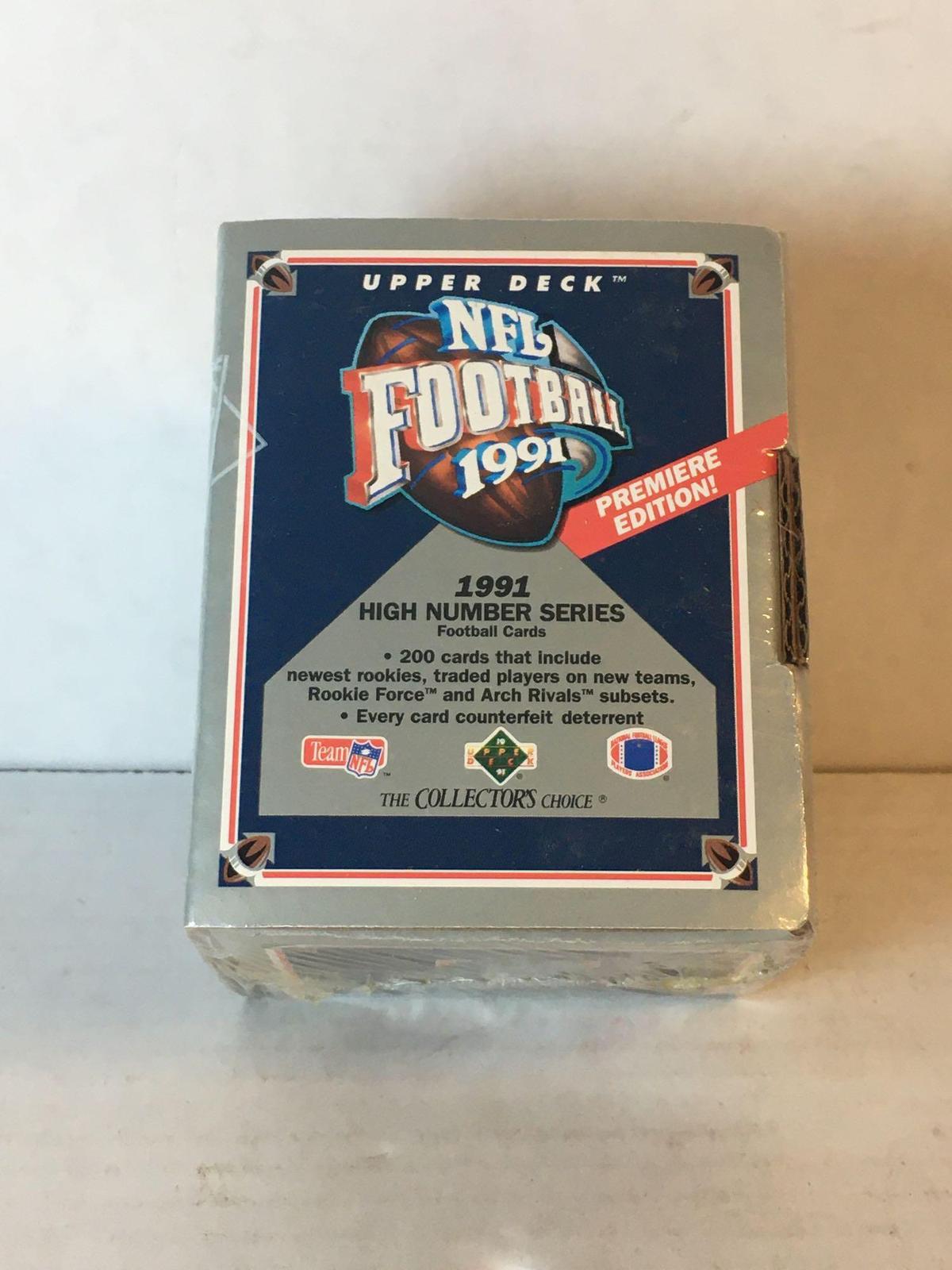 Factory Sealed Upper Deck NFL 1991 The Collector's Choice High Number Series from Store Closeout