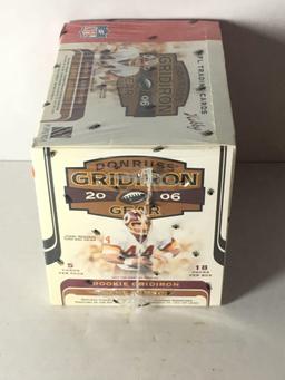 Factory Sealed 2006 Donruss Gridiron Gear Football Hobby Box from Store Closeout