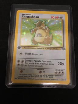 Pokemon KANGASKHAN Jungle 1st Edition Holofoil Rare Card 5/64