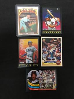 AMAZING Collection - Lot of 5 Sports Cards - Rookies, Stars, Inserts, Autos, VTG, Modern & More