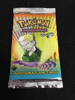 Pokemon Gym Heroes 1st Edition 11 Card Booster Pack - SEE DESCRIPTION
