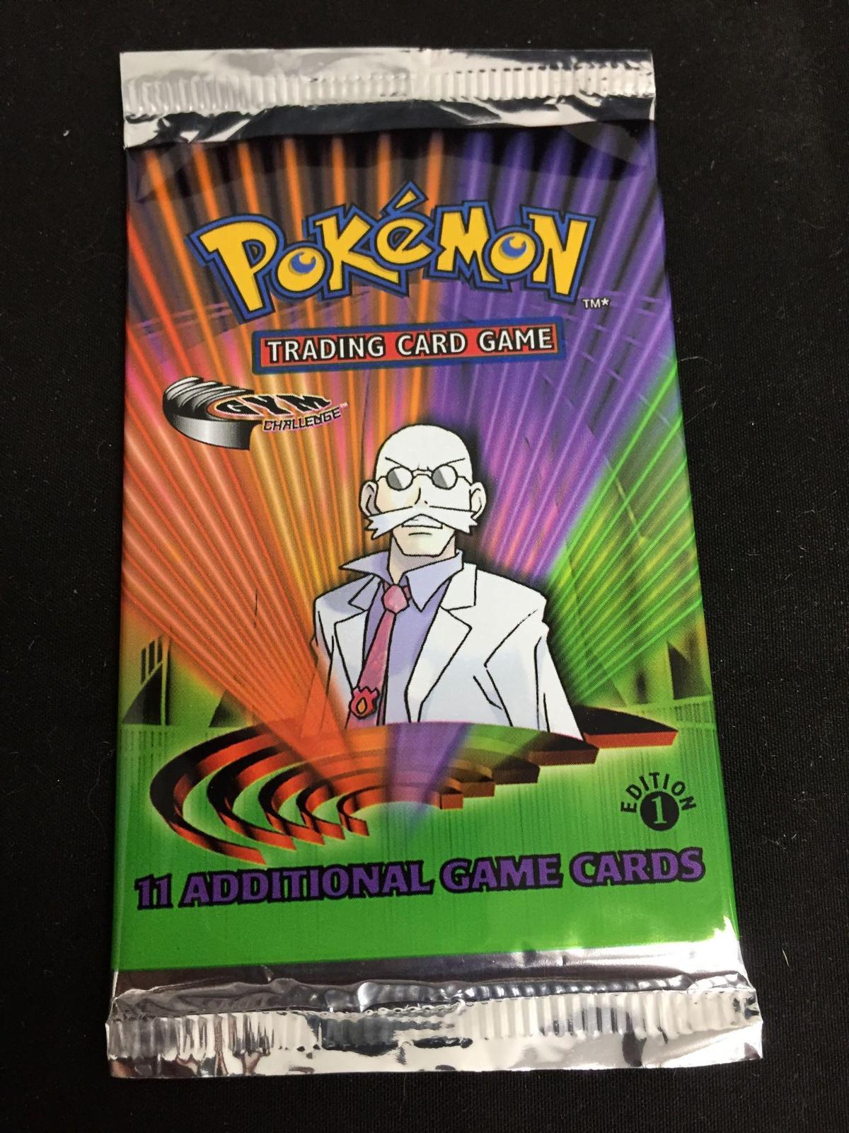 Pokemon Gym Challenge 1st Edition 11 Card Booster Pack